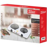 Zilan Električni kuhalnik, 2 plošči - 15.5/18.5 cm, 2500 W, bela - ZLN2180 | Shoptok.si