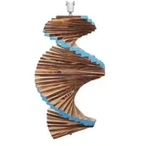 Drvena spirala za vjetar 50cm