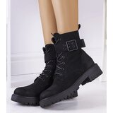 Gemre Black lace-up women's ankle boots Tarrin | ePonuda.com