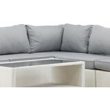 Venture Home Amazon kutna vrtna lounge garnitura, bijela Slike