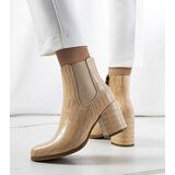 Gemre Beige ankle boots Easthaven | Shoptok.si