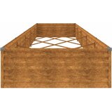  Povišena vrtna gredica 482 x 100 x 36 cm od čelika COR-TEN | shoptok.hr