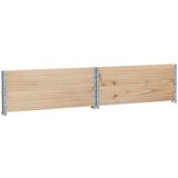vidaXL okviri za palete 2 kom 100x100 cm od masivne borovine | shoptok.hr