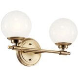  Kichler KL-BENNO2-CPZ - LED kupatilska svetiljka BENNO 2xG9/3W/230V IP44 mesing | Eponuda.com