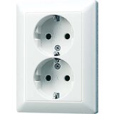 Jung SCHUKO vtičnica aws 16A 250V 2-kanalni AS 5020 U WW, (20859484) | Shoptok.si
