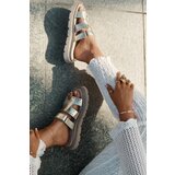 Zazoo Women's Sandals Made Of Natural Leather On Platform | Shoptok.si