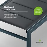 Blumfeldt Renazzo Lounge ležaljka | nosivost 120 kg | 5 razina podešavanja | vodoodbojna | shoptok.hr