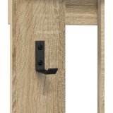 vidaXL Nadwyčajna obešalnik za plašče Sonoma Oak 100 x 10 x 100 cm | Shoptok.si