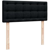 vidaXL Krevet box spring s madracem crni 120 x 190 cm od tkanine | shoptok.hr