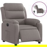 Maison Chic Električni naslanjač - Relax naslanjač taupe blago, (22062283) | Shoptok.si