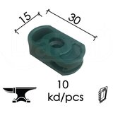 Dabel držač za žicu na stubovima DZC1 Zelena 15x30mm (10kom) DBP1 Cene