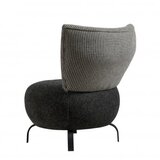 Atelier Del Sofa loly set - anthracite anthracite wing chair set | ePonuda.com