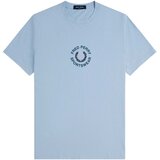 Fred Perry Majice & Polo majice Fp Sportswear Graphic T-Shirt Modra Cene
