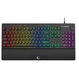  Tastatura gaming RAMPAGE KB-GX65 SIMULA USB RGB illuminated 4 Macro-key English Layout wrist-supported, 42183 | Eponuda.ba