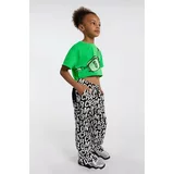 Marc Jacobs Otroška kratka majica zelena barva