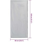 vidaXL Zunanje brisače za stole 2 pcs Siva 130 x 60 cm | Shoptok.si
