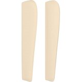  Uzglavlje s ušima krem 203x23x118/128 cm od tkanine | shoptok.hr