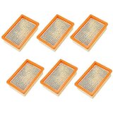 INORCO 6 Paket Filtrov za Karcher Mv4 Mv5 Mv6 Wd4 Wd5 Wd6 Sesalnik, Jetra Filter Nadomestni Deli, (21850721) Cene