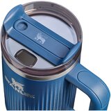 Stanley Quencher H2.O FlowState™ Fluted Tumbler tumbler od nehrđajućeg čelika sa slamkom srednji Glacial Blue Shine 890 ml | shoptok.hr
