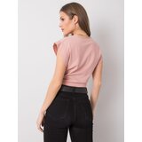 RUE PARIS T-shirt-157-TS-3702.65P-light pink | Shoptok.si