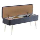 Woody Fashion vina 1048 - 2 -white whitedark blue bench | ePonuda.com