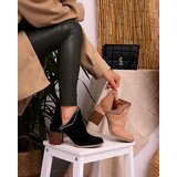 Resti Black women's insulated boots on a post Mukis - Footwear | ePonuda.com