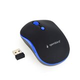 Gembird Brezžična miška MUSW-4B-03-B, USB, modro-črna | Shoptok.si