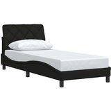  Okvir za krevet bez madraca crni 90x190cm od tkanine | shoptok.hr