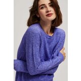 Marisse Purple Tie Sweater | Shoptok.si