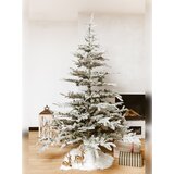 Everlands Novogodišnja jelka SNOWY SILVER FIR 240 cm, Zeleno- bela Cene