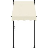  Tenda na uvlačenje krem 100 x 150 cm od tkanine i čelika | shoptok.hr