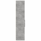  Visoka komoda boja betona 40x42,5x185 cm od konstruiranog drva | shoptok.hr