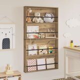  Polica za časopise Zidne 2 pcs Umjetnički hrast 80 x 12 x 70 cm | shoptok.hr