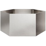  Vrtna sadilica šesterokutna 104x90x45 cm od nehrđajućeg čelika | shoptok.hr