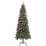vidaXL Umestno božično drevo med 300 LED Zelena 86 x 86 x 210 cm | Shoptok.si