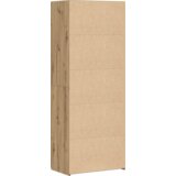  Visoka komoda od hrastovine 70x42 5x185 cm konstruirano drvo | shoptok.hr