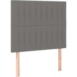  Krevet box spring s madracem LED tamnosivi 80 x 200 cm tkanina | shoptok.hr