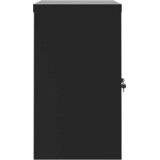 Ormarić za spise crni 90 x 40 x 70 cm čelični | shoptok.hr