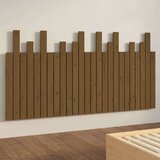  Stensko posteljno vzglavje medeno rjavo 159,5x3x80 cm borovina, (20734990) | Shoptok.si