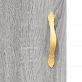  Visoka komoda siva sonome 69,5x34x180 cm od konstruiranog drva Slike