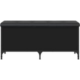  Klupa za pohranu crna 102 x 42 x 45 cm od konstruiranog drva | Eponuda.ba