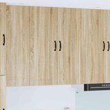 vidaXL zidni kuhinjski ormarić s policom sonoma hrast 80 x 31 x 100 cm | shoptok.hr