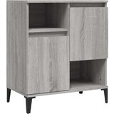  Komoda 3 kosa siva sonoma 60x35x70 cm inženirski les | Shoptok.si