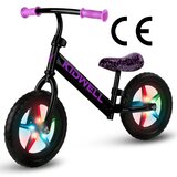 Kidwell REBEL LED neonsko ružičasti bicikl za balansiranje | shoptok.hr