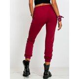 BASIC Feel Good Sweatpants-RV-DR-5040.04X-burgundy | Shoptok.si