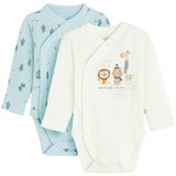 Cool club perilo bodi preklop 2 kosa DR CCB2901314-00 F večbarvno 68 | Shoptok.si