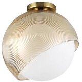 Ideal lux - plafonjera bloom 1xE27/42W/230V ø 30 cm zlatna/zadimljeno bež Cene