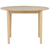 Venture Home okrugli rastezljivi blagovaonski stol Gilda ⌀110 cm, izbijeljena (whitewash) | shoptok.hr