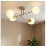 Brilagi plafonski luster 4xE27/60W/230V bež/zlatan | Eponuda.com