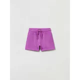 OVS Kratke hlače iz tkanine 1764251 Vijolična Regular Fit